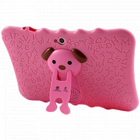 BSNL K1 Kids Tablet, 7 inch, Android 4.4.2, 8GB, 1GB DDR3, Quad Core, Dual Camera, Pink